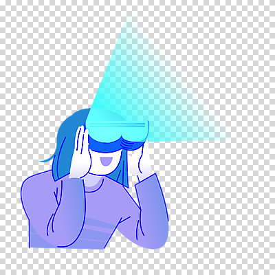 편집 편집이미지 여자 한명 누끼 상반신 성인 빛 신기함 PNG 착용 가상현실 성인여자한명만 편집소스 VR기기 메타버스 1 컨셉 사람 기계 여자한명만 성인여자만 파일형식