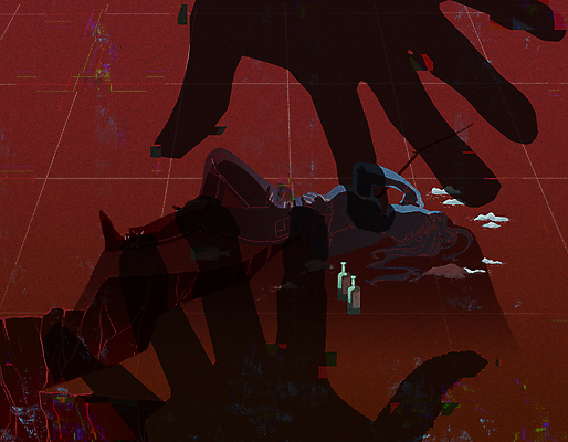 전신 PSD 손 여자 일러스트 술병 추상 그림자 한명 성인 눕기 범죄 가루 괴로움 중독 마약 마약중독 마약중독자 약물중독 성인여자한명만 쓰러짐 국내일러스트 1 감정 무늬 모션 병_용기 주류 사람 신체부위 여자한명만 성인여자만 파일형식