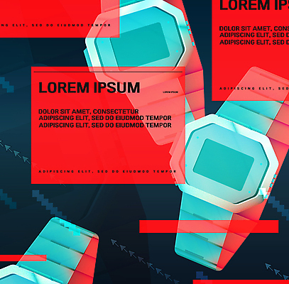 시계 일러스트 프레임 팝업 사람없음 빨간색 빈티지 손목시계 복고 디지털시계 민트색 카피스페이스 뉴트로 Y2K 국내일러스트 AI파일 컬러 컨셉 장신구 공백 파일형식 벡터