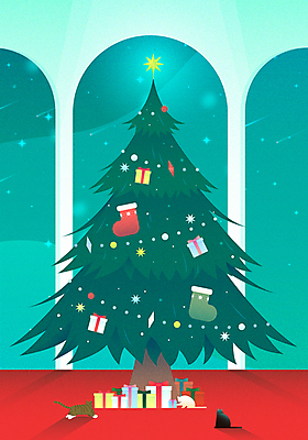 별 백그라운드 크리스마스 겨울 일러스트 양말 세마리 선물 사람없음 빨간색 초록색 선물상자 크리스마스트리 고양이 유성 작음 큼 크리스마스양말 겨울풍경 국내일러스트 AI파일 자연요소 계절 기념일 컬러 크리스마스장식 포유류 3 풍경 반려동물 상자 크기 파일형식 벡터