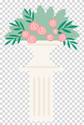 편집 편집이미지 꽃 결혼 결혼식 누끼 사람없음 장식 기둥 풀 PNG 편집소스 식물 건축 이벤트 파일형식