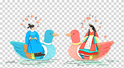 전신 편집 편집이미지 한국전통 커플 여자 남자 결혼 신혼부부 수채화 들기 누끼 앉기 성인 두명 마주보기 로맨틱 한복 원앙 전통혼례 혼례복 PNG 성인만 편집소스 전통 부부 컨셉 관계 모션 조류 한국 사람 이벤트 전통의상 전통의례 신혼 파일형식