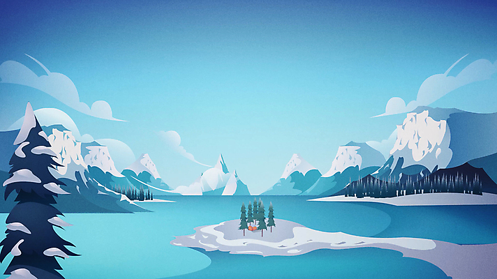 나무 호수 백그라운드 겨울 자연 레저 바람 산 아웃도어 텐트 풍경 사람없음 파란색 캠핑 떨어짐 흔들림 물결파장 동영상 겨울캠프 눈덮임 겨울배경 모션그래픽 MP4 MOV 자연요소 식물 계절 물결 컬러 컨셉 모션 날씨 캠핑도구 생태계 파일형식