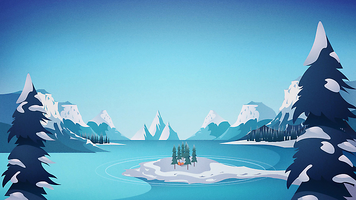 나무 호수 백그라운드 겨울 자연 레저 산 아웃도어 텐트 풍경 사람없음 파란색 캠핑 떨어짐 흔들림 동영상 겨울캠프 눈덮임 겨울배경 모션그래픽 MP4 MOV 식물 계절 컬러 컨셉 모션 캠핑도구 생태계 파일형식