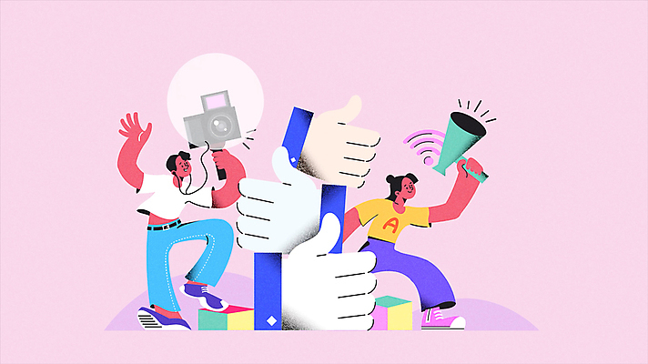 여자 남자 분홍색 모바일 들기 성인 두명 쌓기 카메라 확성기 최고 손모양 추천 따봉 동영상 소셜네트워크 입체도형 좋음 성인만 크리에이터 인플루언서 모션그래픽 MP4 MOV 모양 도형 직업 컬러 컨셉 모션 사람 전자제품 입체 파일형식 1인미디어 유명인 손_신체부위