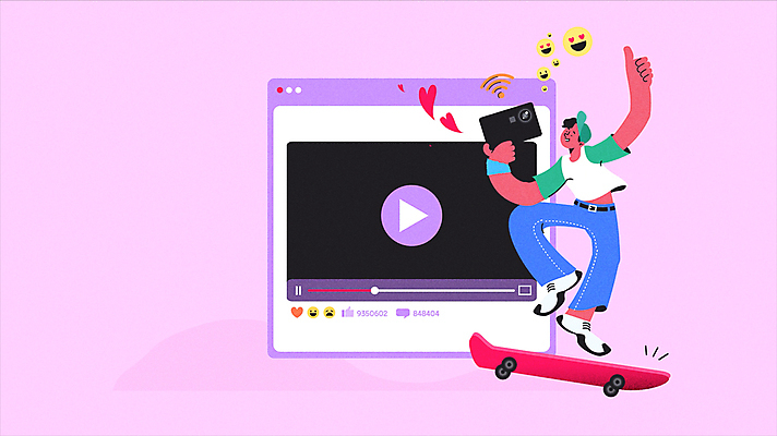 캐릭터 모자 남자 분홍색 한명 미소 들기 성인 취미 스마트폰 하트 최고 스케이트보드 네트워크 동영상 동영상창 롤러보드 소셜네트워크 좋음 성인남자한명만 크리에이터 인플루언서 모션그래픽 MP4 MOV 모양 직업 1 잡화 컬러 컨셉 모션 표정 사람 핸드폰 스마트기기 보드_스포츠 남자한명만 성인남자만 파일형식 1인미디어 유명인