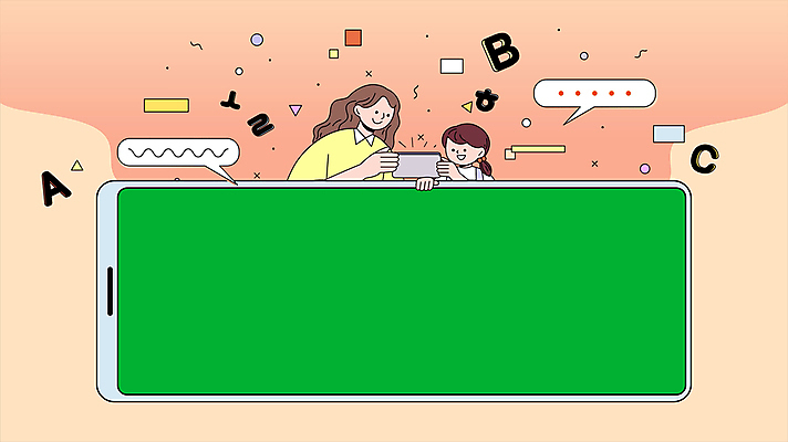 전신 알파벳 영어 응시 어린이교육 교육 어린이 말풍선 엄마 들기 소녀 성인 한글 두명 초록색 스마트폰 태블릿 육아 재생 동영상 여자만 카피스페이스 VR기기 코랄 알파세대 모션그래픽 MP4 MOV 문자 시선 여자 컬러 가족 모션 사람 전자제품 핸드폰 스마트기기 기계 공백 세대 가상현실 파일형식