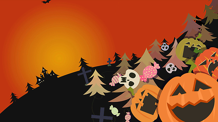 나무 백그라운드 십자가 호박 해골 주택 사탕 그림자 사람없음 검은색 주황색 할로윈 흔들림 박쥐 쏟아짐 동영상 잭오랜턴 해골모형 모션그래픽 MP4 MOV 식물 컬러 채소 포유류 모션 디저트 뼈 건물 모형 파일형식