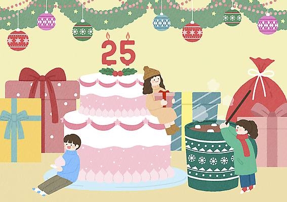 전신 PSD 여자 남자 어린이 크리스마스장식 크리스마스 겨울 일러스트 빨대 크리스마스선물 서기 들기 앉기 소녀 소년 장식 세명 선물상자 케이크 머그컵 눈 잡기 코코아 어린이만 국내일러스트 자연요소 계절 기념일 음료 모션 날씨 디저트 선물 사람 컵 상자 파일형식