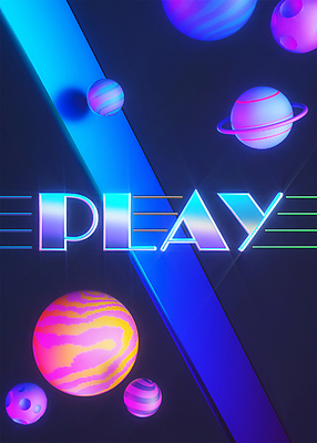 PSD 편집 편집이미지 영어 타이포그라피 사람없음 파란색 단어 3D소스 3D 모형 금속 보라색 행성 디지털합성 플레이 편집소스 편집3D 문자 컬러 재질 우주 파일형식