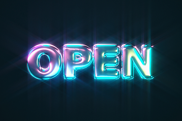 PSD 편집 편집이미지 영어 타이포그라피 사람없음 파란색 단어 3D소스 3D 모형 금속 오픈 디지털합성 풍선 open 편집소스 편집3D 문자 컬러 재질 파일형식