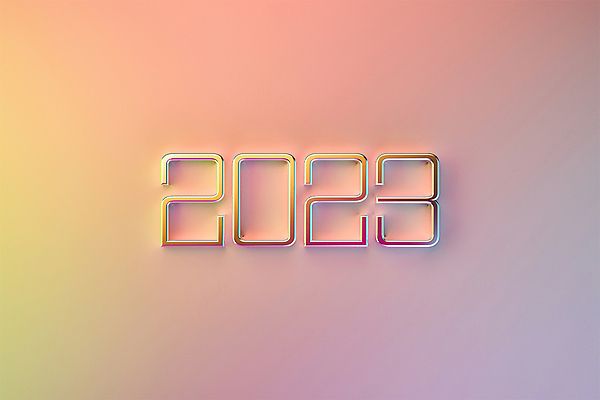 PSD 편집 편집이미지 분홍색 타이포그라피 사람없음 단어 3D소스 3D 모형 금속 디지털합성 편집소스 2023년 편집3D 문자 컬러 재질 연도 파일형식