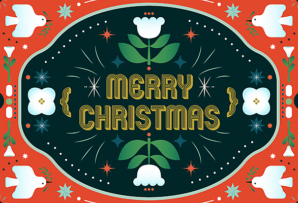 꽃 별 줄기 백그라운드 잎 크리스마스 일러스트 조류 나뭇잎 크리스마스카드 프레임 타이포그라피 사람없음 빛 주황색 튤립 남색 테두리 초대장 연말 국내일러스트 AI파일 카드프레임 자연요소 식물 동물 문자 기념일 컬러 카드_감사 파일형식 벡터