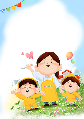 전신 PSD 구름 여자 어린이교육 남자 행복 어린이 일러스트 소녀 소년 초원 성인 세명 소풍 손들기 새싹 교사 유치원 육아 하트 즐거움 손인사 풍선 가랜드 돌봄 보육교사 카피스페이스 국내일러스트 자연요소 모양 식물 직업 교육 감정 모션 사람 야외활동 공백 인사 파티용품 파일형식