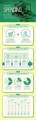 돈 일러스트 그래프 사람없음 초록색 쇼핑 노란색 동전 쇼핑카 인포그래픽 저축 절약 부자 옷걸이 장바구니 손모양 쏟아짐 체크리스트 국내일러스트 AI파일 모양 컬러 컨셉 모션 금융 바구니 카트 재산 파일형식 벡터 손_신체부위