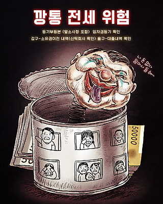 PSD 여자 남자 얼굴 어린이 지폐 돈 일러스트 가족 부동산 경고 소년 여러명 상반신 성인 검은색 속임수 범죄 캔 좌절 피에로 돈다발 위험 범죄인 사건 사회이슈 눈물 메롱 깡통로봇 삐에로분장 사고예방 사기꾼 전세 깡통전세 국내일러스트 감정 컬러 다수 컨셉 관계 모션 사람 신체부위 재산 로봇 예방 파일형식