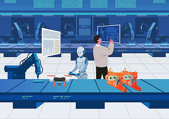 PSD 직업 남자 일러스트 공업 그래프 미래 한명 들기 상반신 성인 파란색 스크린 가리킴 제조 스마트 로봇 산업현장 로봇산업 드론 산업근로자 산업기기 산업용로봇 자동화기기 컨베어밸트 성인남자한명만 미래산업 AI_인공지능 국내일러스트 1 산업 컬러 컨셉 모션 사람 손짓 기계 남자한명만 성인남자만 파일형식