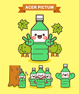 나무 캐릭터 허리손 일러스트 팔벌리기 나뭇잎 윙크 웃음 사람없음 초록색 노란색 축제 브이 페트병 빨간망토 수액채취 지역축제 대한민국축제 고로쇠수액 일러캐릭터 AI파일 식물 컬러 포즈 잎 모션 표정 손짓 망토 수액 병_담는 파일형식 벡터