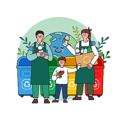 전신 여자 남자 지구 어린이 일러스트 서기 들기 소년 성인 세명 자연보호 분리수거 페트병 분리수거함 분리배출 어깨에손 제로웨이스트 그린슈머 국내일러스트 AI파일 모션 자연 사람 그린캠페인 보호 사회이슈 수거함 병_담는 파일형식 벡터