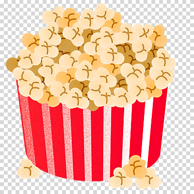 편집 편집이미지 디저트 누끼 사람없음 가득함 팝콘 PNG 편집소스 음식 파일형식