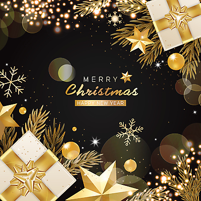 별 백그라운드 잎 크리스마스 일러스트 눈꽃 크리스마스선물 사람없음 선물상자 빛 반짝임 검은색 금색 눈송이 화려 빛망울 눈꽃무늬 크리스마스배경 국내일러스트 AI파일 자연요소 식물 기념일 컬러 컨셉 무늬 모션 눈_날씨 선물 상자 파일형식 벡터