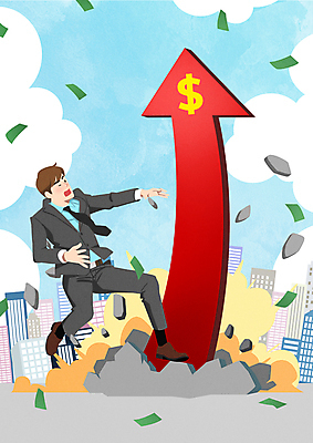 전신 PSD 남자 화살표 지폐 돈 일러스트 한명 성인 건물 달러 비즈니스맨 폭발 상승 환율 경제불황 폭등 성인남자한명만 고금리 국내일러스트 1 건축물 컨셉 비즈니스 사람 경제 직장인 재산 불황 금리 남자한명만 성인남자만 파일형식