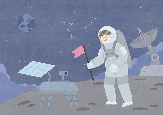 전신 PSD 남자 별 지구 일러스트 한명 성인 별자리 회색 인공위성 우주비행사 달 깃발 로봇 위성안테나 우주복 탐사 우주산업 우주탐사 성인남자한명만 국내일러스트 자연요소 1 옷 산업 컬러 통신 안테나 사람 우주 남자한명만 성인남자만 파일형식