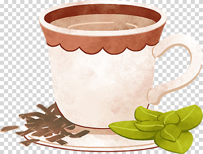 편집 편집이미지 잔 누끼 사람없음 갈색 차 찻잔 컵받침 홍차 찻잎 PNG 다즐링 편집소스 식기 음료 컬러 차_음료 받침대 파일형식