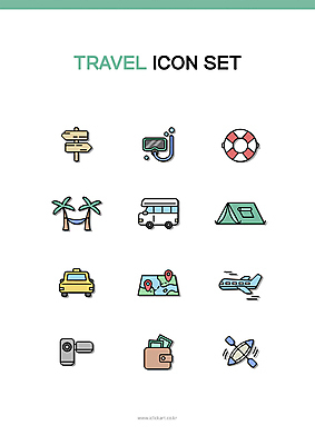 아이콘 여행 지도 비행기 텐트 사람없음 야자수 표지판 지갑 택시 카누 튜브 해먹 캠핑카 스노클링용품 캠코더 2D아이콘 AI파일 나무 스포츠용품 항공교통 승용차 자동차 대중교통 알림판 캠핑도구 카메라 침대 수상스포츠 스노클링 파일형식 벡터