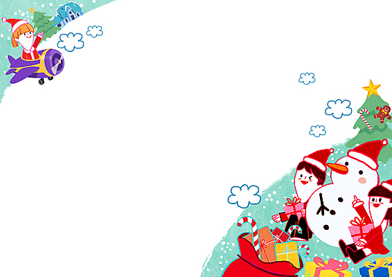전신 PSD 구름 여자 남자 어린이 크리스마스 일러스트 산타모자 눈사람 비행기 프레임 앉기 소녀 소년 상반신 세명 선물상자 크리스마스트리 가리킴 승차 보따리 프레임일러스트 어린이만 크리스마스배경 국내일러스트 자연요소 모자_잡화 기념일 백그라운드 항공교통 모션 대중교통 선물 사람 손짓 상자 파일형식