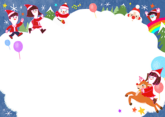 전신 PSD 여자 남자 어린이 무지개 크리스마스 일러스트 눈사람 산타옷 프레임 소녀 소년 여러명 상반신 파란색 달리기 산타클로스 만세 루돌프 가리킴 승차 즐거움 풍선 프레임일러스트 어린이만 크리스마스배경 국내일러스트 자연요소 옷 기념일 감정 컬러 다수 백그라운드 모션 사슴 사람 손짓 파일형식