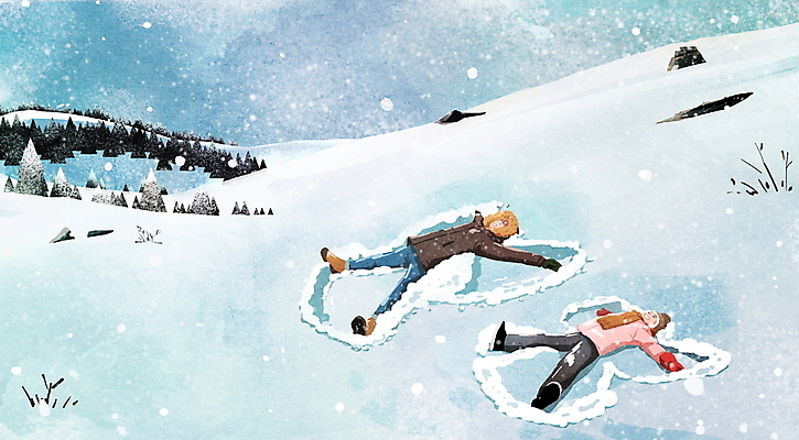 전신 PSD 남자 어린이 겨울 일러스트 놀이 팔벌리기 함께함 소년 성인 두명 눕기 설원 눈 다리벌리기 겨울옷 쌓인눈 부자지간 남자만 겨울풍경 눈덮임 국내일러스트 자연요소 옷 계절 아들 컨셉 가족 모션 날씨 눈_날씨 사람 풍경 아빠 파일형식