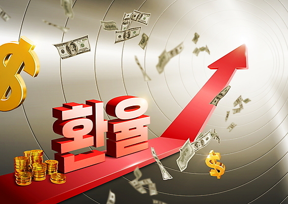 PSD 편집이미지 화살표 지폐 사람없음 금융 경제 빛 달러 동전 상승 환율 동전탑 흩날리기 고금리 이미지편집 컨셉 돈 모션 쌓기 금리 파일형식