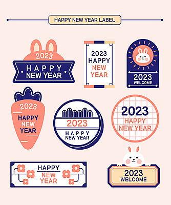 일러스트 새해 사람없음 태양 라벨 사각형 당근 토끼띠 토끼 원형 남색 체크무늬 족자 해피뉴이어 꽃가지 웰컴 토끼모양 2023년 코랄 계묘년 국내일러스트 AI파일 자연요소 모양 도형 꽃 컬러 무늬 포유류 뿌리채소 프레임 반려동물 새해인사 나뭇가지 십이지신 연도 파일형식 벡터
