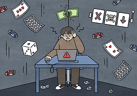 전신 PSD 남자 지폐 일러스트 경고 한명 앉기 성인 노트북 게임 트럼프 실패 포커칩 도박 쓰레기 불안 주사위 룰렛 성인남자한명만 도박중독 국내일러스트 1 감정 돈 모션 놀이 사람 전자제품 놀이용품 좌절 포커 중독 남자한명만 성인남자만 파일형식