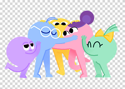 전신 편집 편집이미지 캐릭터 리본 안경 가족 포옹 함께함 누끼 성인 사람없음 친구 PNG 성인만 편집소스 잡화 컨셉 관계 안기 사람 파일형식