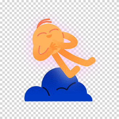 전신 구름 편집 편집이미지 캐릭터 미소 누끼 사람없음 눕기 꿈 잠 손모으기 PNG 편집소스 자연요소 모션 표정 손짓 파일형식