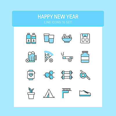 아이콘 화분 하늘색 신발 다이어트 낚시 새해 피자 건강 텐트 사람없음 운동 건강관리 아령 샐러드 금지 약병 계획 결심 물병 물컵 라인아이콘 체중계 금연 비타민 금주 스마트워치 2D아이콘 AI파일 음식 캠페인 컨셉 레저 패스트푸드 서양음식 관리 캠핑도구 컵 파란색 스마트기기 약 사회이슈 물통 영양소 웨어러블 병_담는 파일형식 벡터