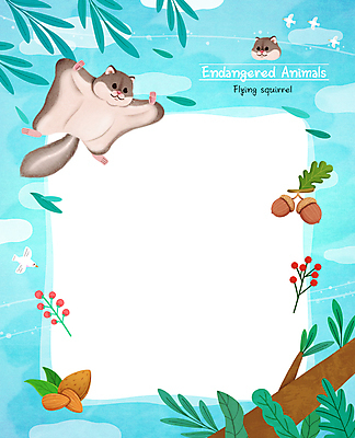 PSD 구름 한마리 하늘색 일러스트 조류 하늘 나뭇잎 프레임 사람없음 나뭇가지 풀잎 도토리 아몬드 멸종위기동물 나무열매 프레임일러스트 하늘다람쥐 국내일러스트 멸종위기종 자연요소 나무 동물 1 열매 잎 파란색 견과류 풀_식물 다람쥐 파일형식