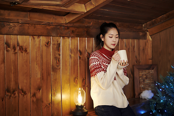 포토 JPG 우먼라이프 응시 여자 크리스마스 티타임 실내 한명 들기 상반신 20대 성인 옆모습 한국인 머그컵 코코아 다락방 성인여자한명만 국내포토 1 라이프스타일 시선 기념일 음료 뷰포인트 모션 휴식 사람 동양인 청년 내부 컵 여자한명만 성인여자만 파일형식