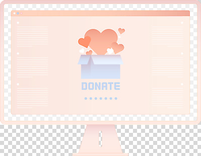 편집 편집이미지 분홍색 누끼 사람없음 컴퓨터 상자 모니터 하트 봉사 PNG 기부 기부금 편집소스 모양 컬러 전자제품 도움 파일형식