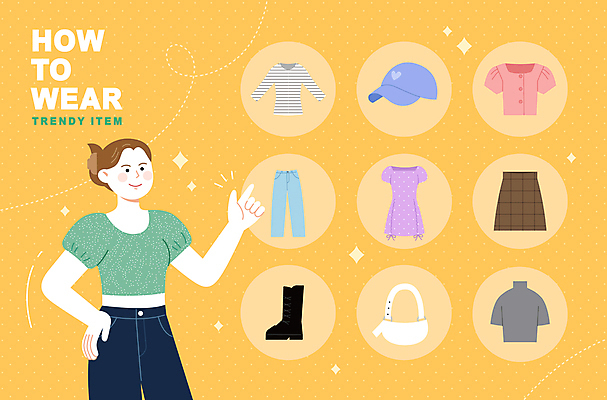 여자 패션 허리손 상의 일러스트 바지 한명 상반신 성인 노란색 유행 핸드백 청바지 가리킴 터틀넥 미니원피스 코디 아이템 스타일링 캡모자 스타일 성인여자한명만 롱부츠 국내일러스트 AI파일 모자_잡화 1 옷 원피스 컬러 포즈 가방 하의 부츠 사람 손짓 스웨터 여자한명만 성인여자만 파일형식 벡터