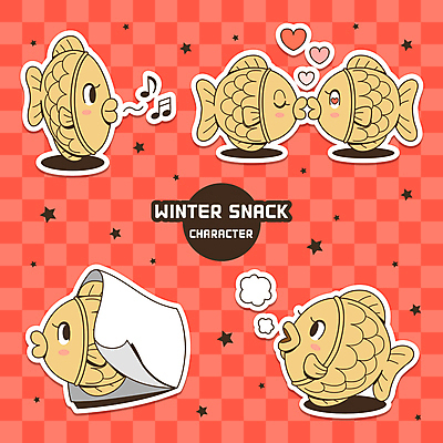 별 종이 겨울 패턴 음표 일러스트 키스 따뜻함 사람없음 빨간색 하트 겨울음식 겨울간식 음식캐릭터 붕어빵 길거리음식 휘파람 일러캐릭터 AI파일 자연요소 모양 캐릭터 기호 계절 음악 음식 빵 컬러 무늬 디저트 애정표현 파일형식 벡터