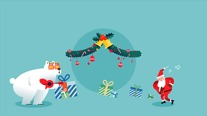 전신 한마리 노년 남자 하늘색 크리스마스장식 크리스마스 겨울 한명 선물상자 산타클로스 파티 종 기타 춤 북극곰 동영상 노인남자한명만 크리스마스리스 모션그래픽 MP4 MOV 1 계절 기념일 곰 현악기 문화예술 선물 사람 이벤트 성인 파란색 상자 화환 남자한명만 노인남자만 파일형식