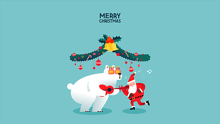 전신 한마리 노년 남자 하늘색 크리스마스장식 크리스마스 겨울 한명 타이포그라피 산타클로스 파티 종 기타 춤 북극곰 동영상 노인남자한명만 크리스마스리스 모션그래픽 MP4 MOV 문자 1 계절 기념일 곰 현악기 문화예술 사람 이벤트 성인 파란색 화환 남자한명만 노인남자만 파일형식