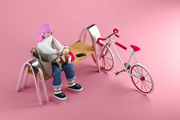 전신 PSD 편집 편집이미지 한마리 여자 반려견 분홍색 벤치 휴식 3D캐릭터 한명 앉기 성인 캐주얼 스마트폰 반려동물 3D 자전거 강아지 디지털합성 에코백 성인여자한명만 쓰다듬기 편집소스 월간캐릭터 그레이스 편집3D 동물 캐릭터 1 옷 컬러 컨셉 의자 가방 모션 사람 핸드폰 스마트기기 바이크 개 에코 여자한명만 성인여자만 파일형식