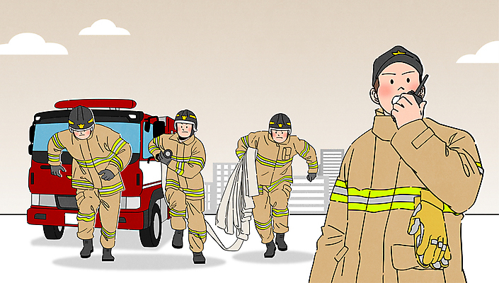 전신 구름 남자 일러스트 하늘 들기 여러명 상반신 성인 달리기 소방관 무전기 소방차 119 무전 베이지색 소방호스 출동 성인남자만 방호복 국내일러스트 AI파일 자연요소 옷 컬러 다수 통신 모션 자동차 무선통신 사람 구조원 소방 호스 전화번호 남자만 성인만 파일형식 벡터