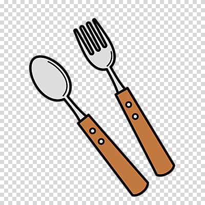 편집 편집이미지 식기 포크 수저 누끼 사람없음 숟가락 PNG 편집소스 파일형식