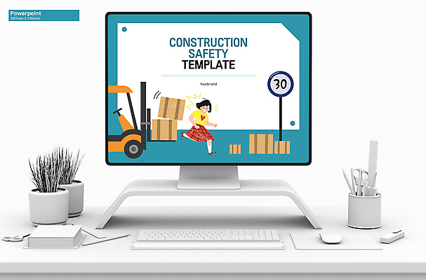 전신 템플릿 여자 초등학생 어린이 비즈니스 그래프 한명 소녀 세트 상자 표지판 PPT 프레젠테이션 문서템플릿 도로표지판 청록색 교통안전 안전사고 지게차 안전속도 소녀한명만 애니형PPT 9P 이미지템플릿 1 학생 도로 컬러 알림판 안전 사람 중장비 사건 여자한명만 소녀만 파일형식