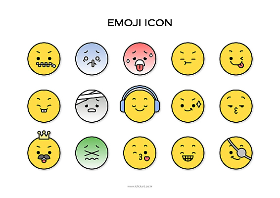아이콘 감정 장난 왕관 표정 윙크 웃음 사람없음 세트 노란색 믿음 헤드폰 침묵 음악감상 듣기 고통 추위 하트 더위 왕 메롱 조용 삐침 안대 애교 입막음 휘파람 구역질 이모지 2D아이콘 AI파일 모양 컬러 음향기기 모션 날씨 소리 감상 구토 파일형식 벡터